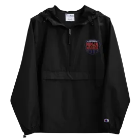 American Ninja Warrior Logo Embroidered Packable Jacket