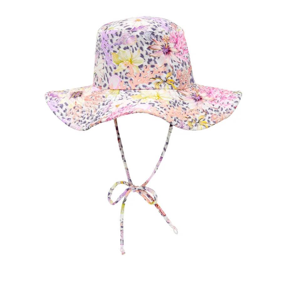 Aqua Blu Kids Lycra Hat AG2214DY - Daisy