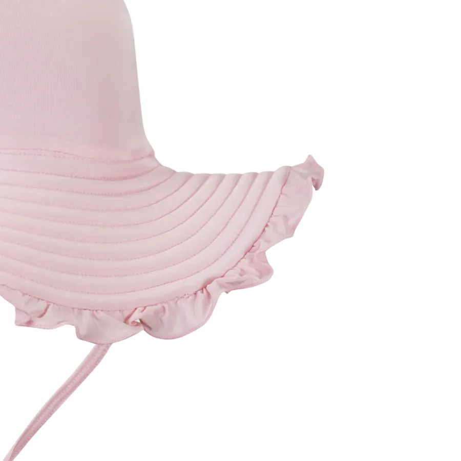 Aqua Blu Kids Sun Hat AG24023SS - Stepping Stones Pink