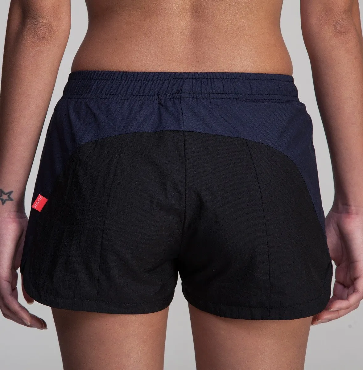 ATHLETE Women's Running Short w/ Zipper Pockets, Style AP01