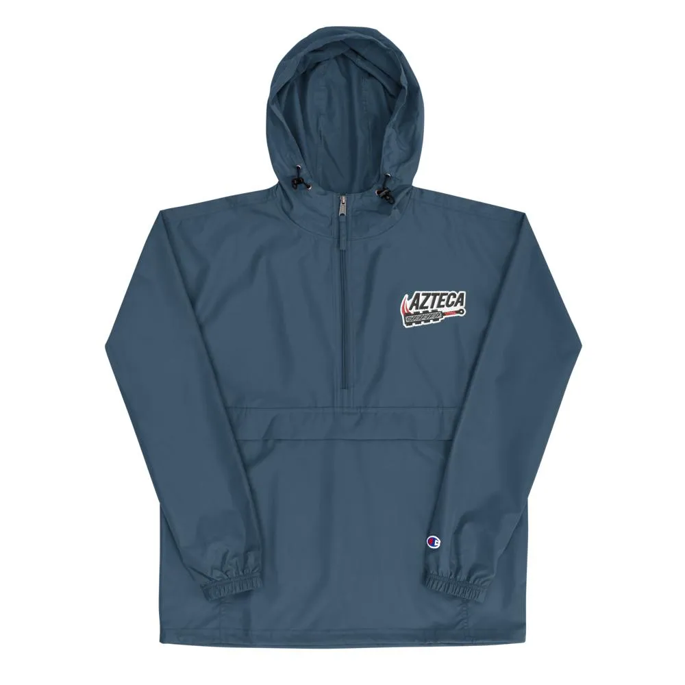 Azteca Macuahuitl Swing - Embroidered Champion Packable Jacket