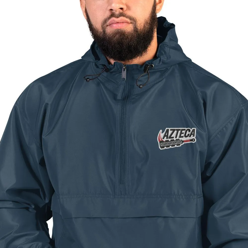 Azteca Macuahuitl Swing - Embroidered Champion Packable Jacket