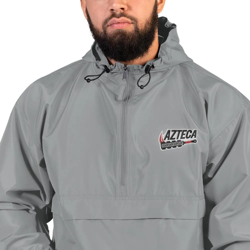 Azteca Macuahuitl Swing - Embroidered Champion Packable Jacket