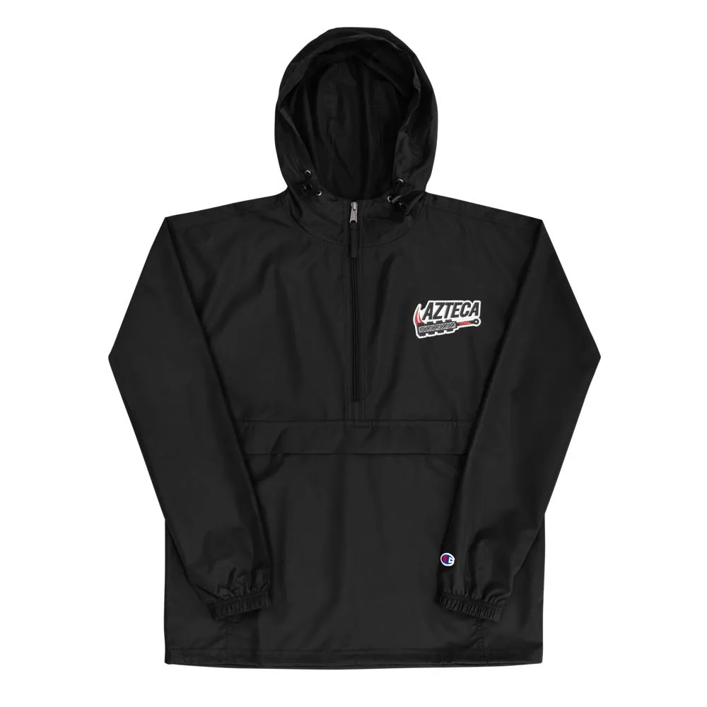 Azteca Macuahuitl Swing - Embroidered Champion Packable Jacket