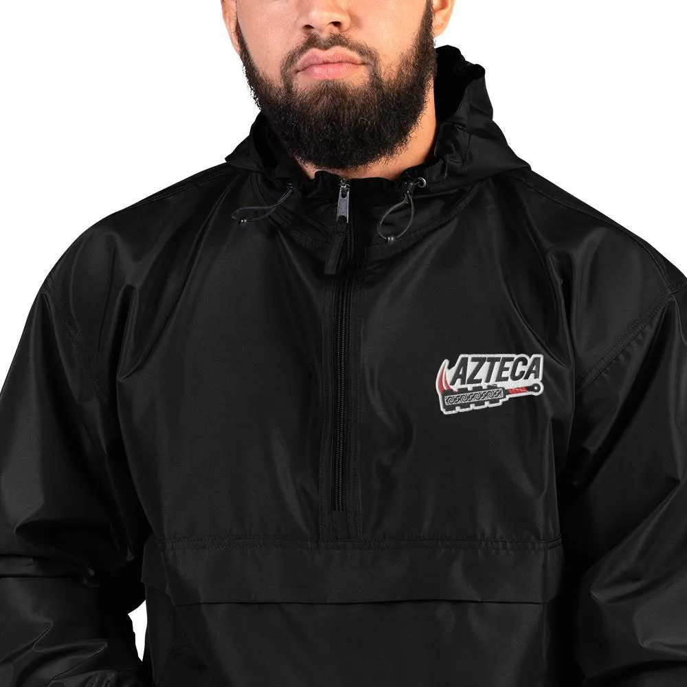 Azteca Macuahuitl Swing - Embroidered Champion Packable Jacket