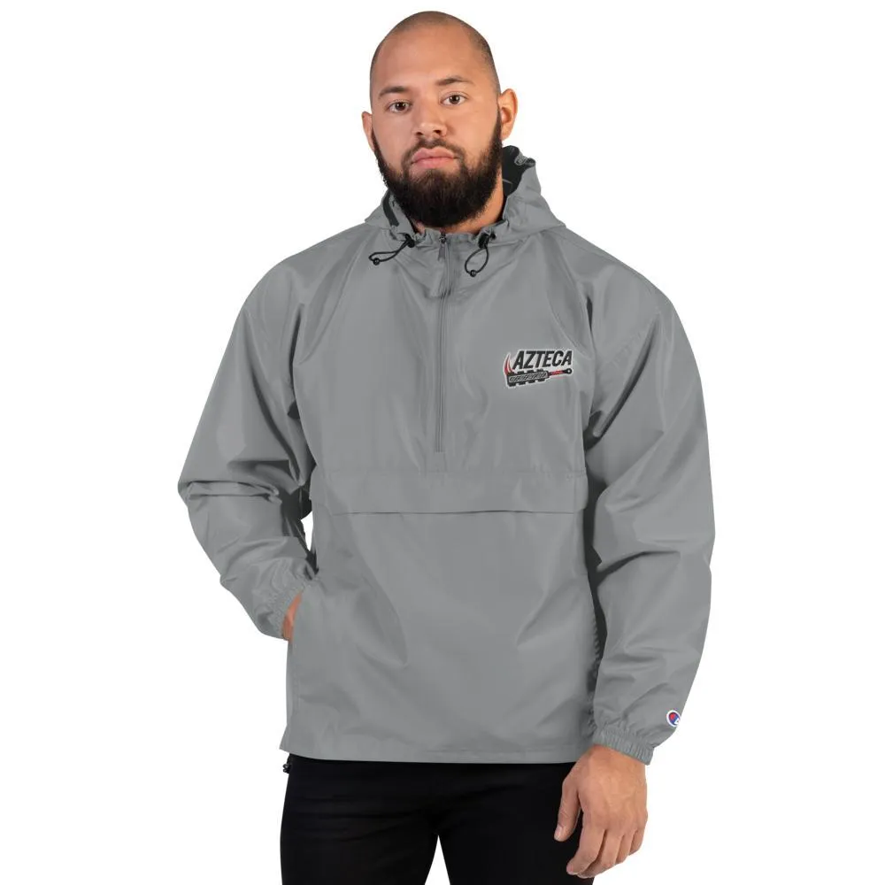 Azteca Macuahuitl Swing - Embroidered Champion Packable Jacket