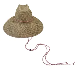 Begonia Sun Hat - Long & Thin Pink Lanyard