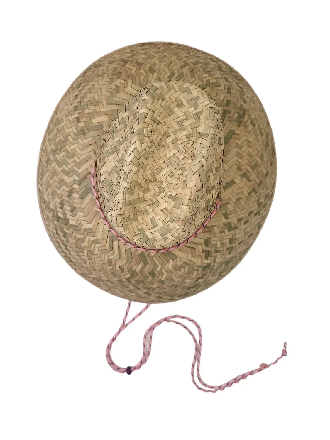 Begonia Sun Hat - Long & Thin Pink Lanyard