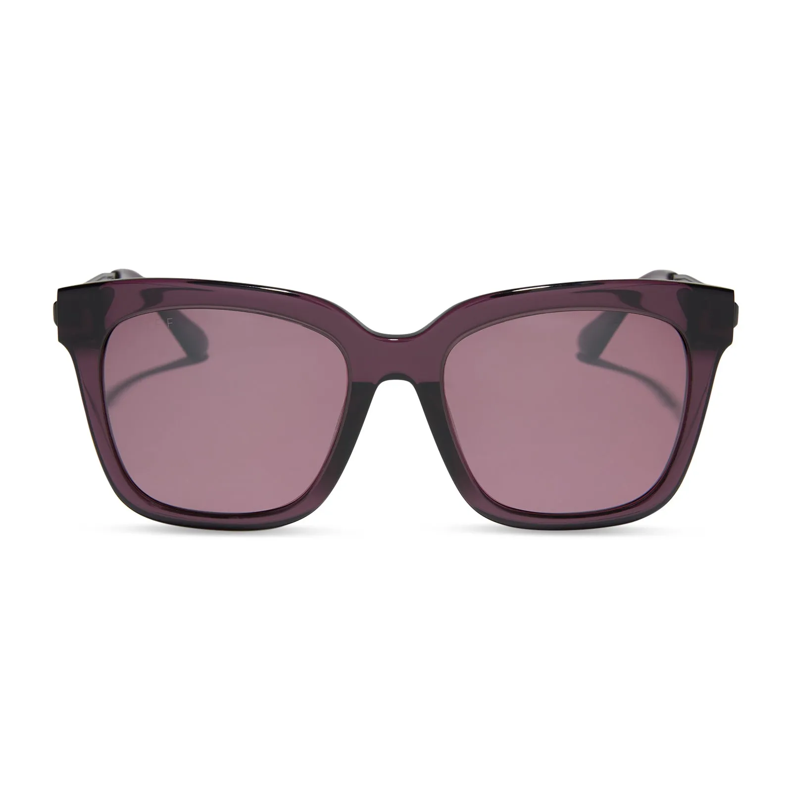 BELLA - AUBERGINE   AUBERGINE W SILVER FLASH   POLARIZED SUNGLASSES