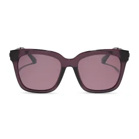 BELLA - AUBERGINE   AUBERGINE W SILVER FLASH   POLARIZED SUNGLASSES