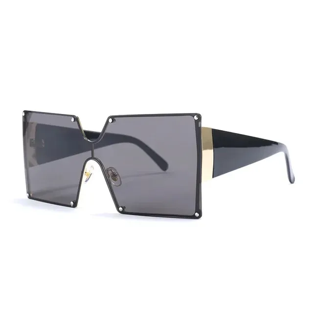 “BOSSY” Oversize Square Sunglasses