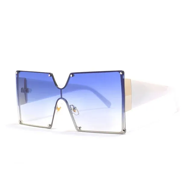 “BOSSY” Oversize Square Sunglasses