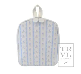 Bring It Lunch Bag - Ribbon Floral Blue | TRVL Design