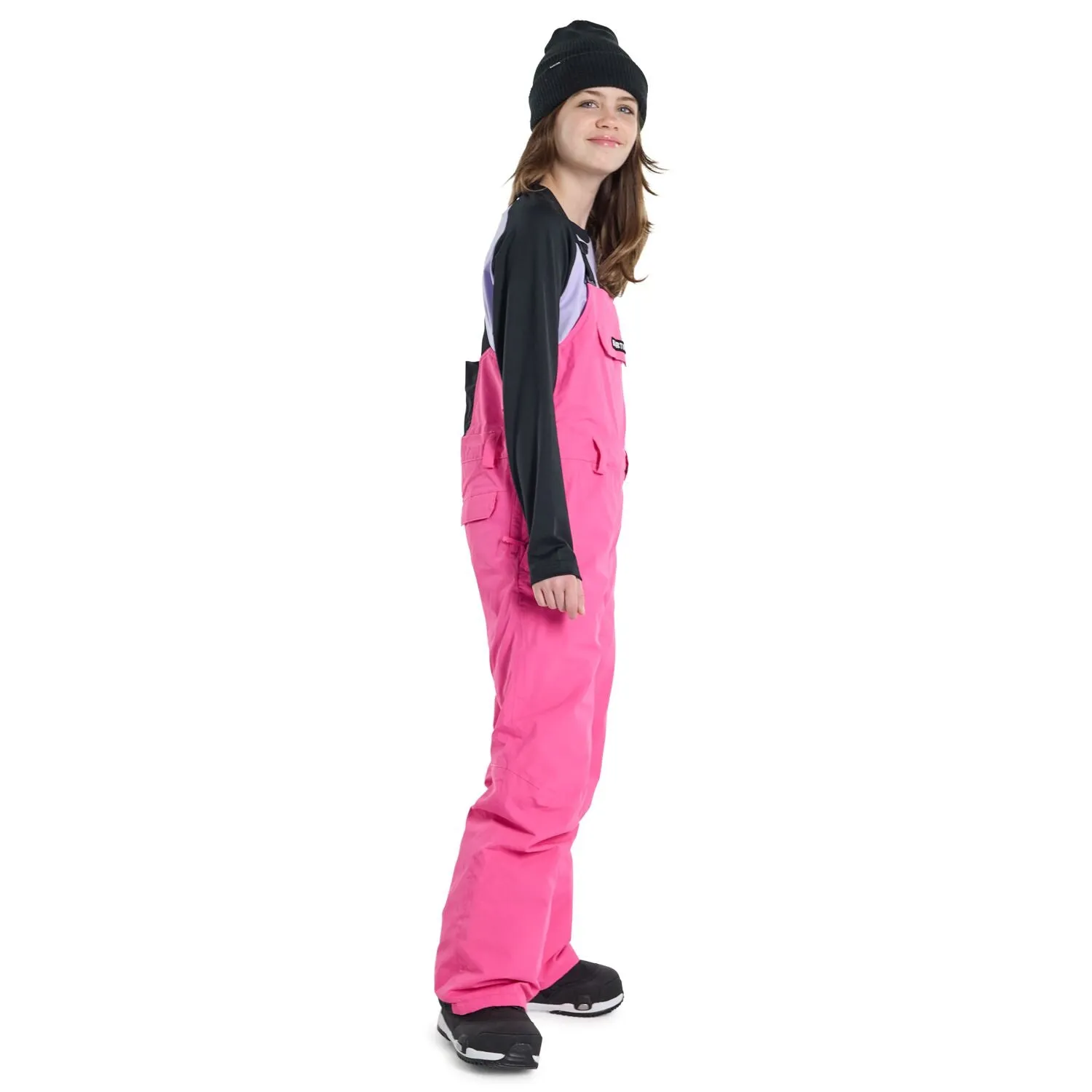 Burton Kids' Skylar Bib Fuchsia Fusion 17150107652
