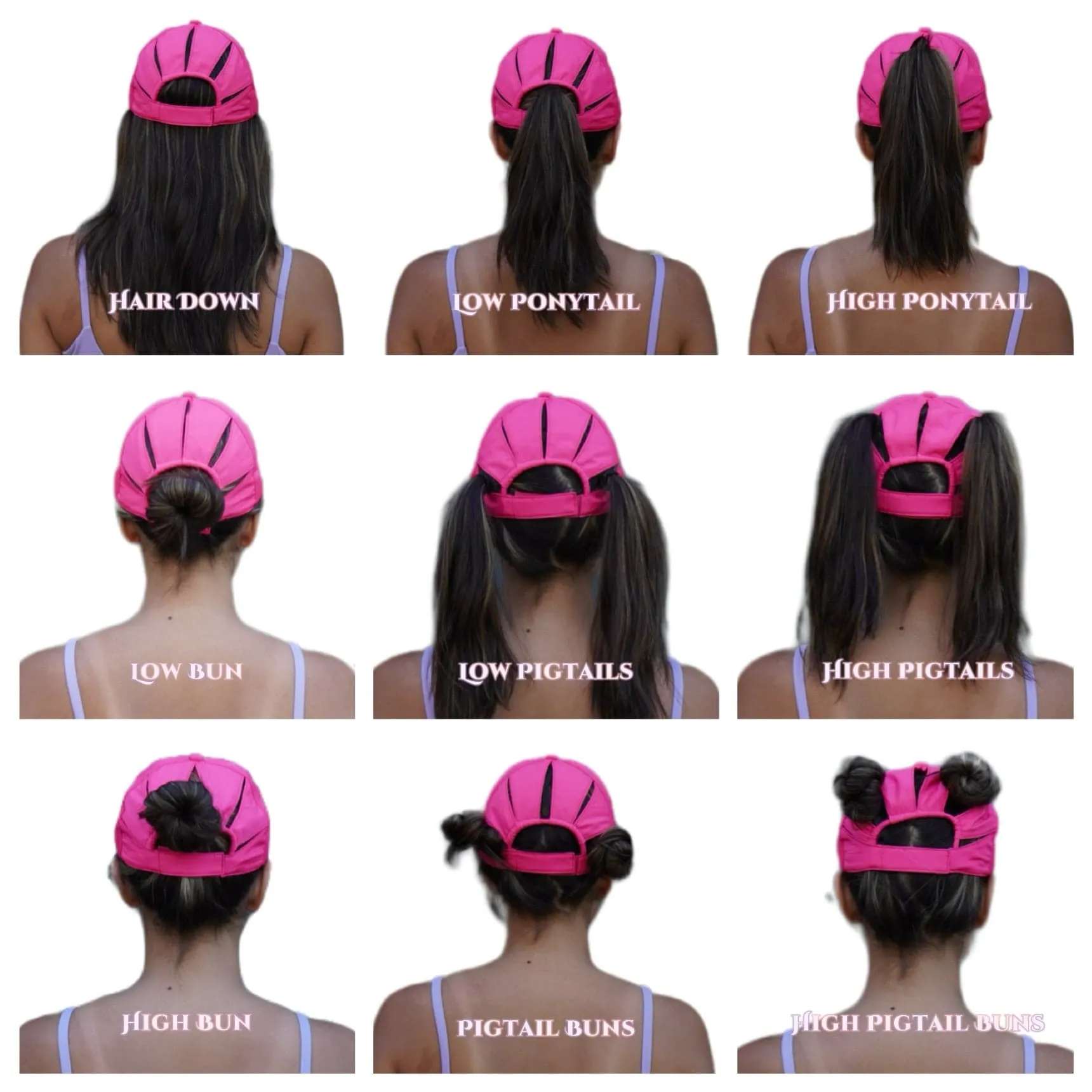 C.C Multi Ponytail Hat