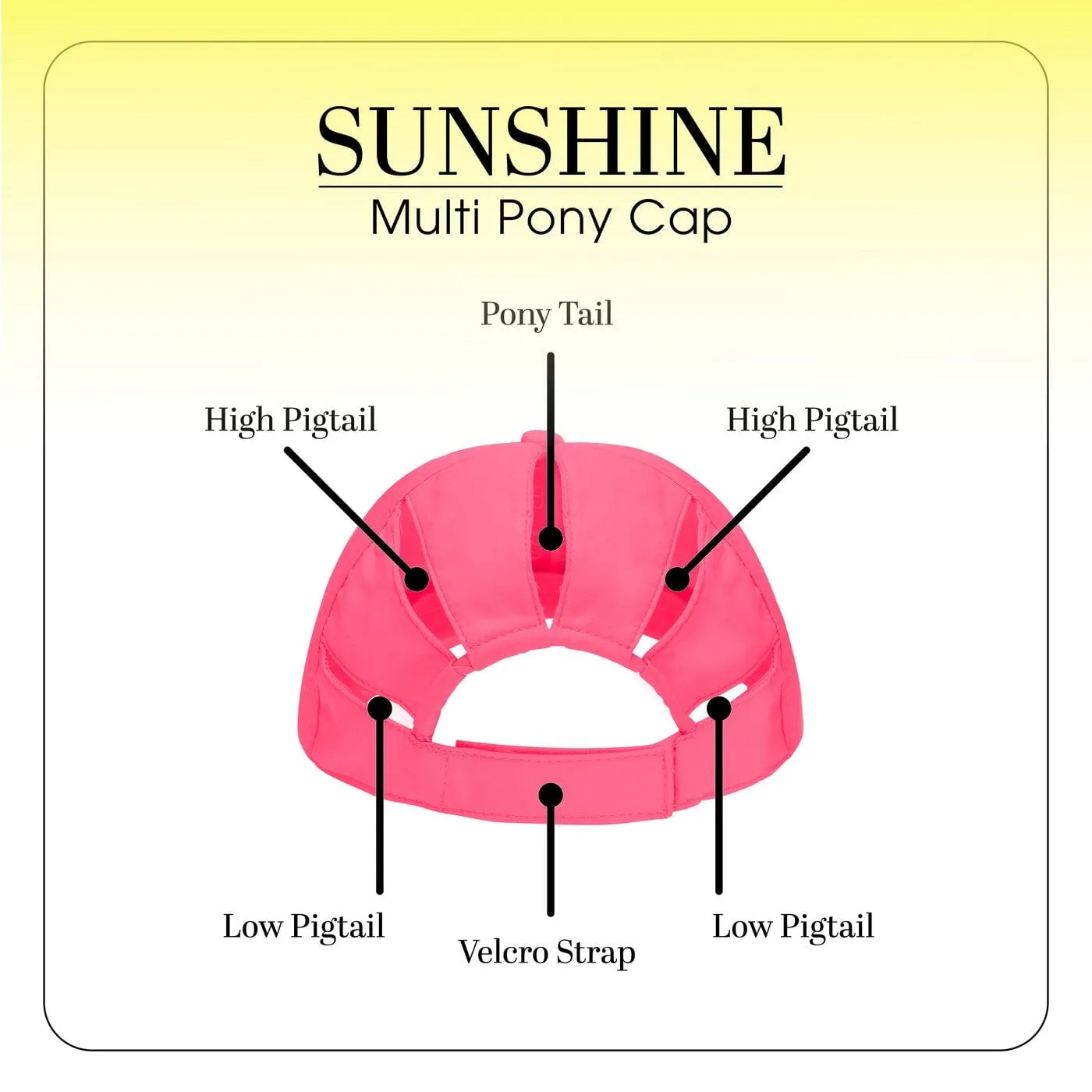 C.C Multi Ponytail Hat