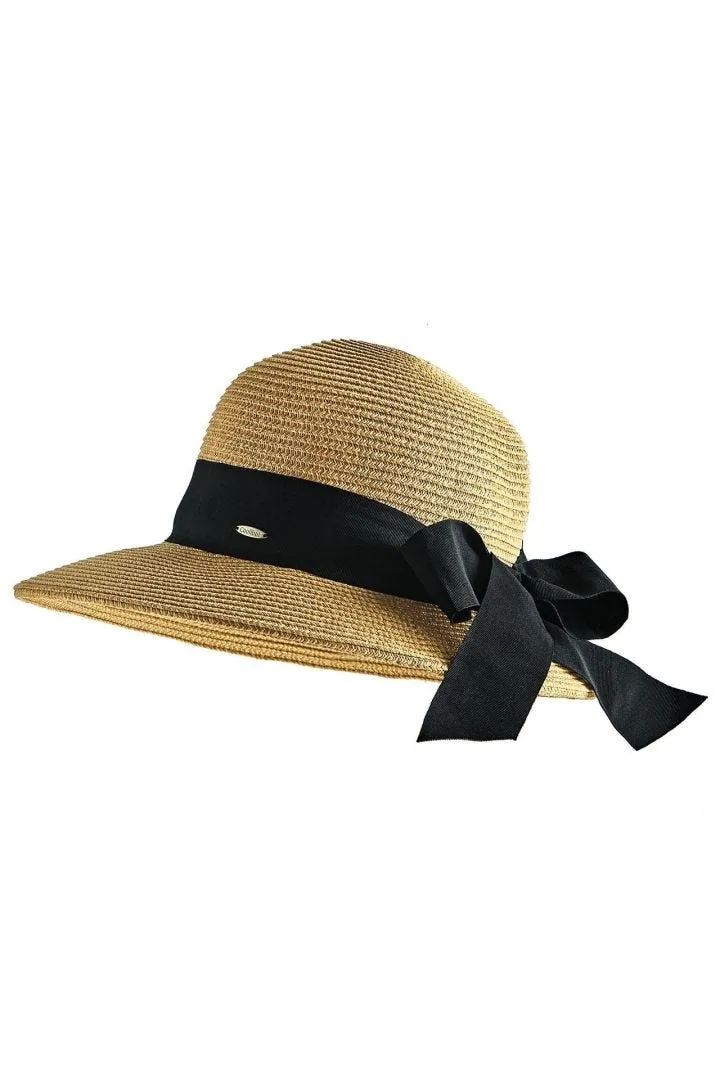 Coolibar Clara Asymmetrical Sun Hat UPF 50  - Natural