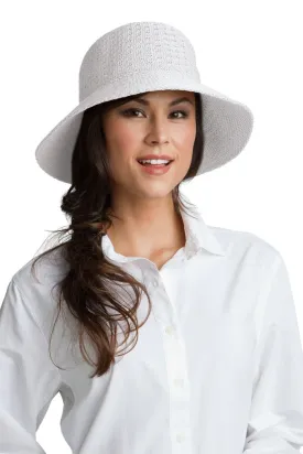 Coolibar Marina Sun Hat UPF 50  - White