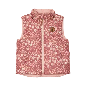 Crywolf Reversible Vest - Rosewood Floral