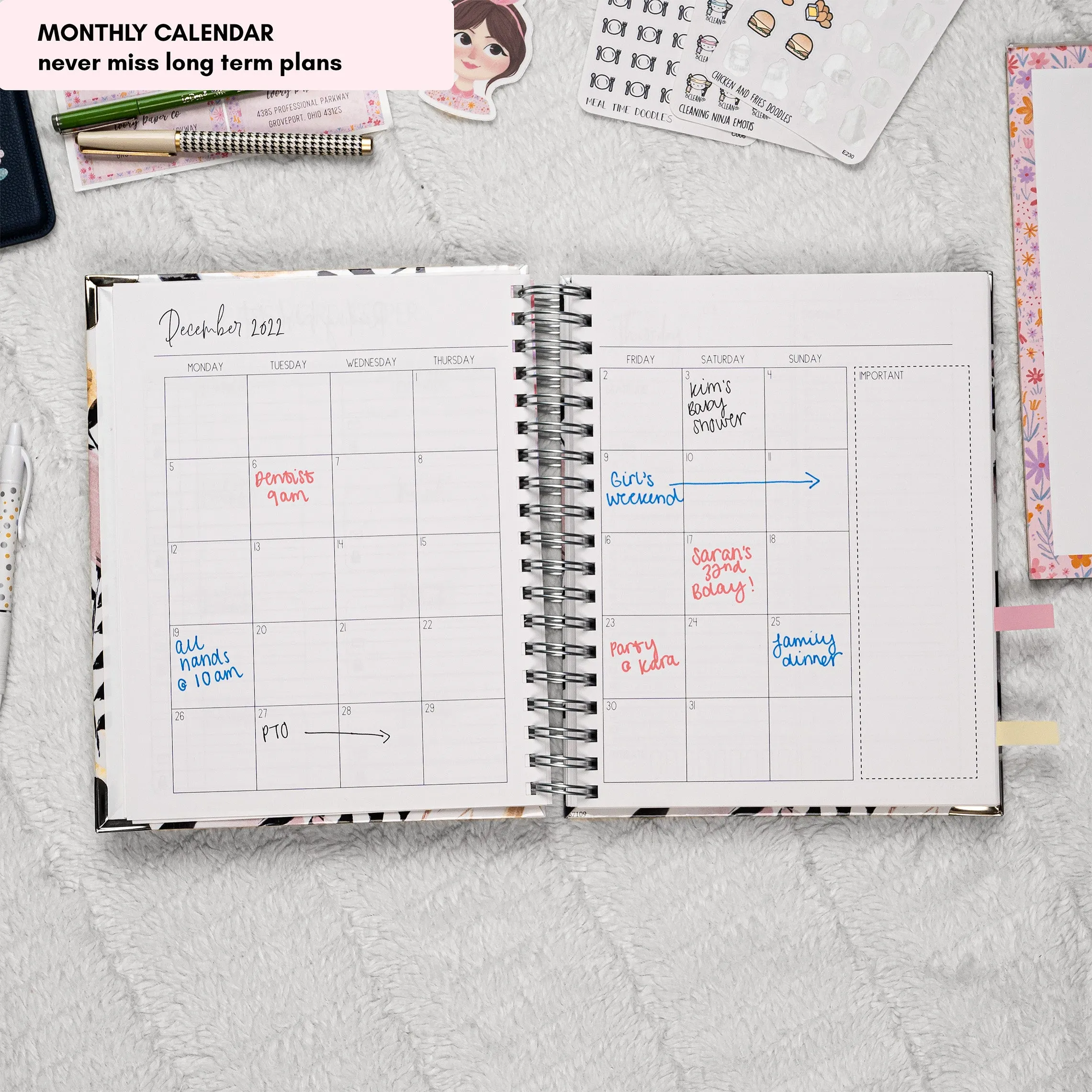 Daphne | All-In-One Planner (Daily, Weekly & Monthly)