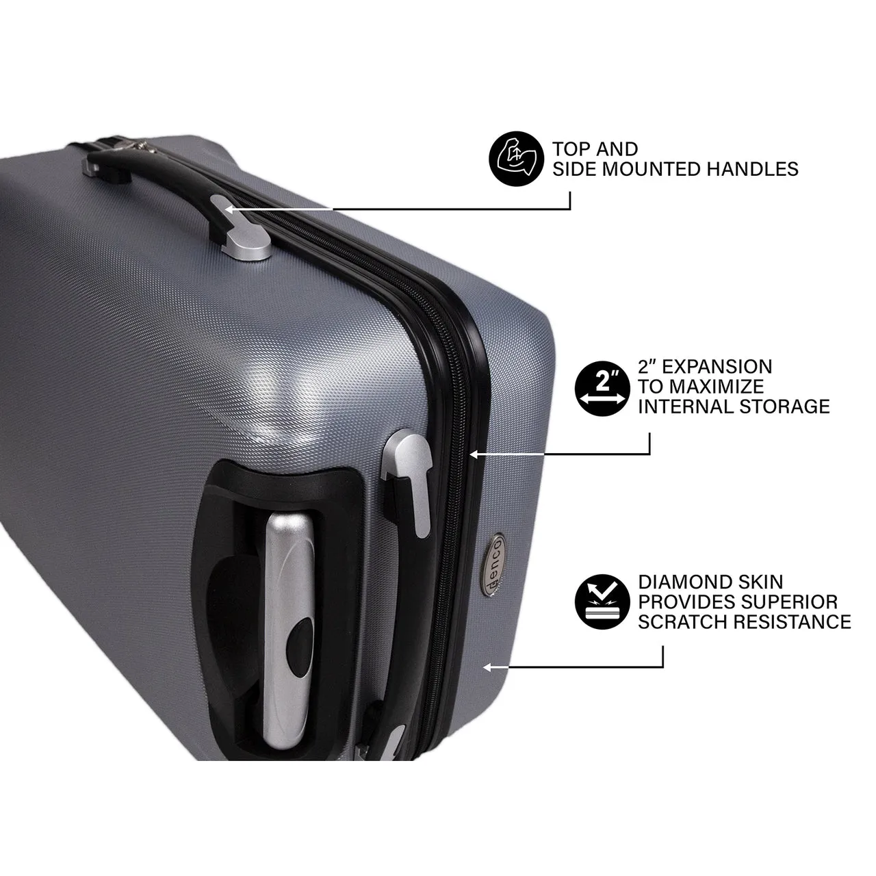 Depaul Deluxe 2-Piece Backpack and Carry-on Set