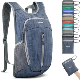 G4Free 10L Hiking Backpack Small Travel Hiking Daypack Lightweight Packable Backpack Casual Foldable Shoulder Bag