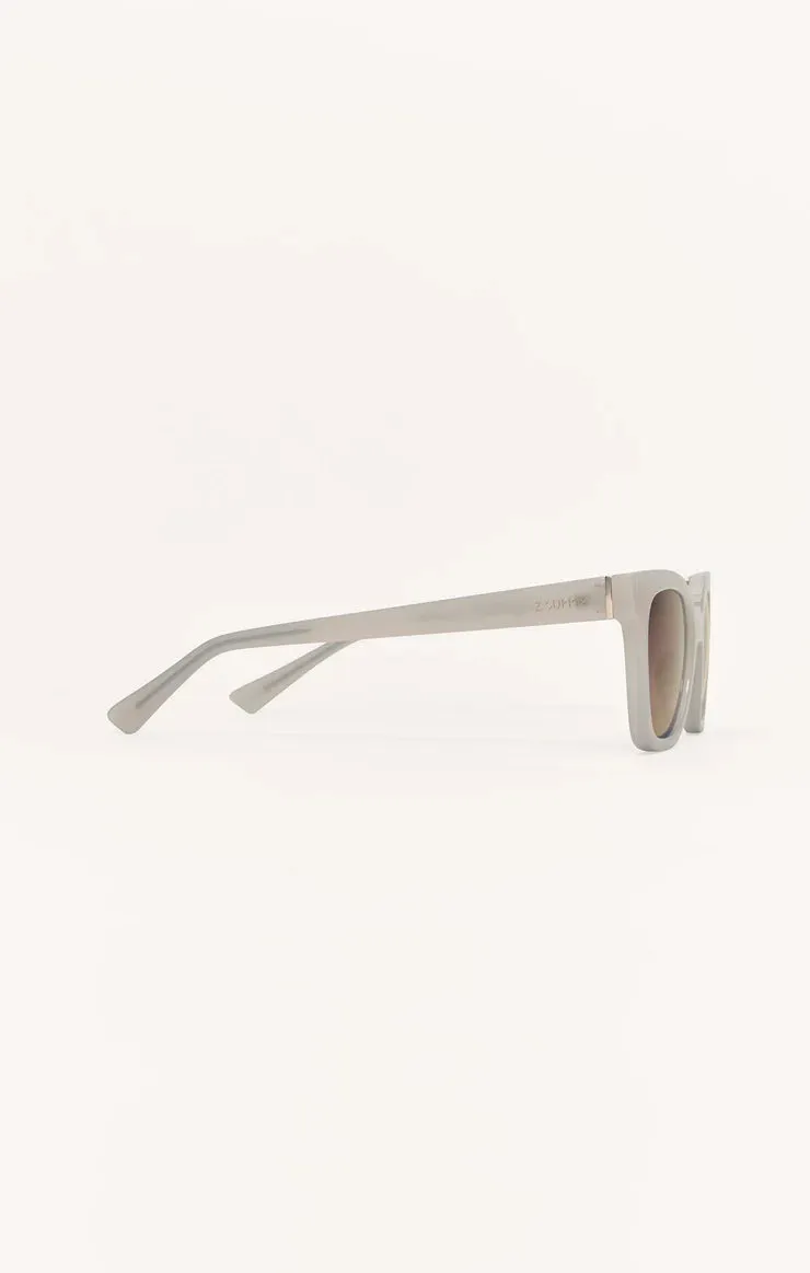 High Tide Polarized Sunglasses in Sandstone-Gradient