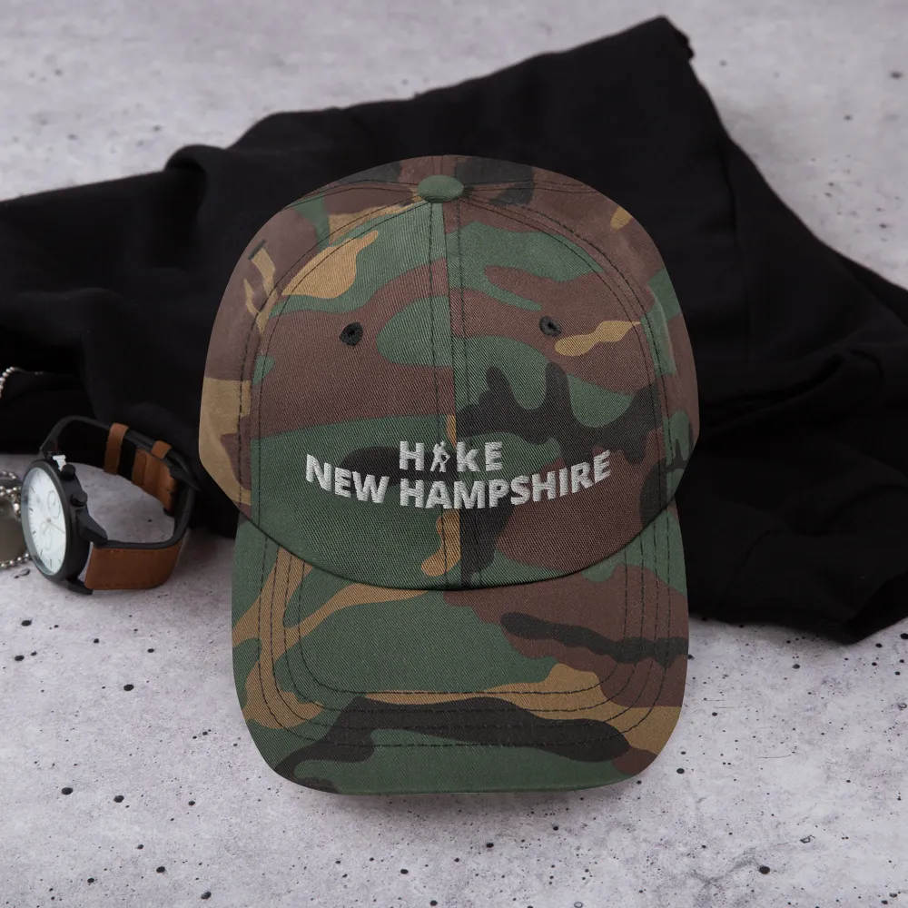 Hike New Hampshire Chino Cotton Hat
