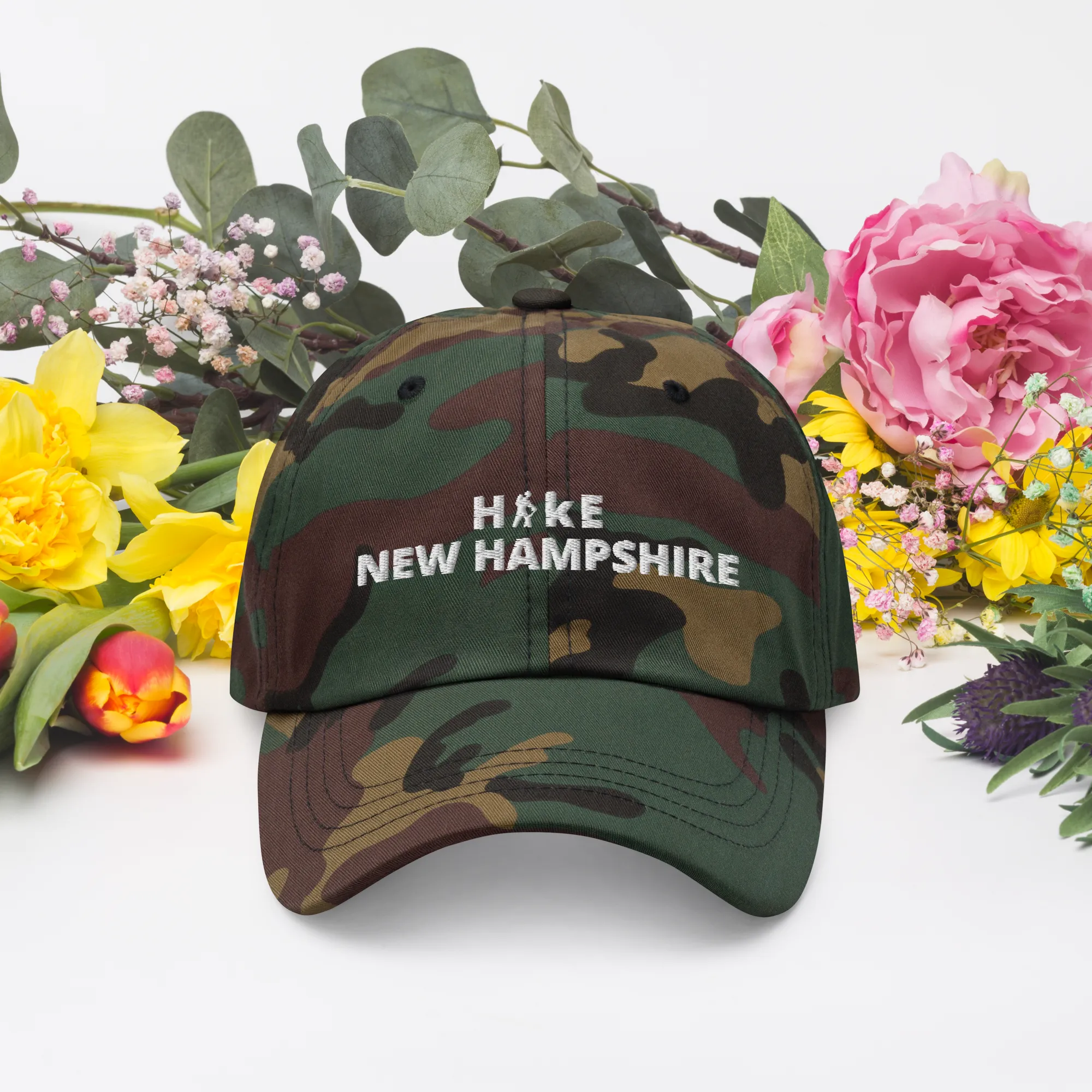 Hike New Hampshire Chino Cotton Hat
