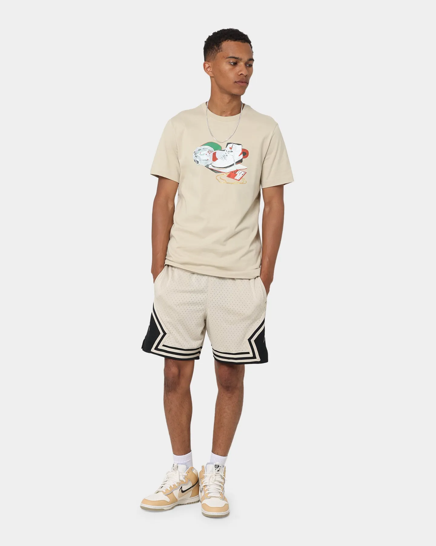 Jordan Dri-FIT Sport Diamond Shorts Black/Rattan