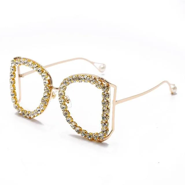 Luxury Square Diamond Sunglasses
