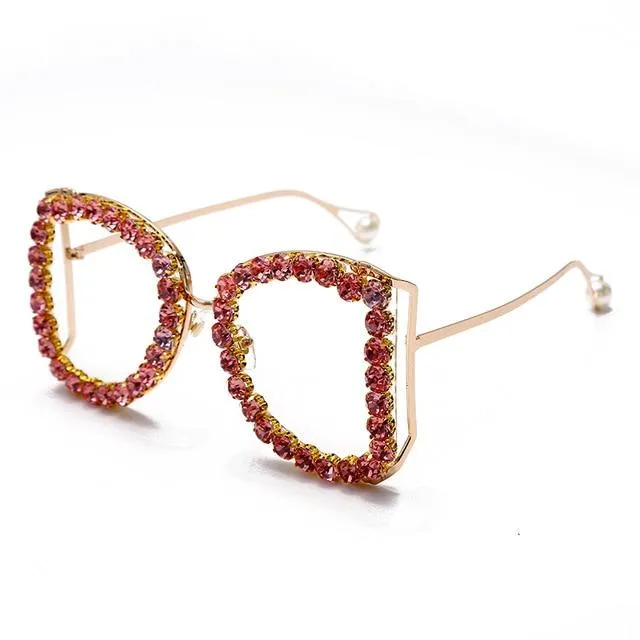 Luxury Square Diamond Sunglasses