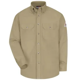 Men's Midweight FR Dress Uniform Shirt with Insect Shield® SLU2 - Khaki