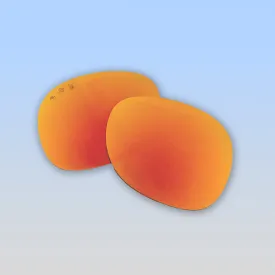 Mirrored Red Replacement Lens Set | Square
