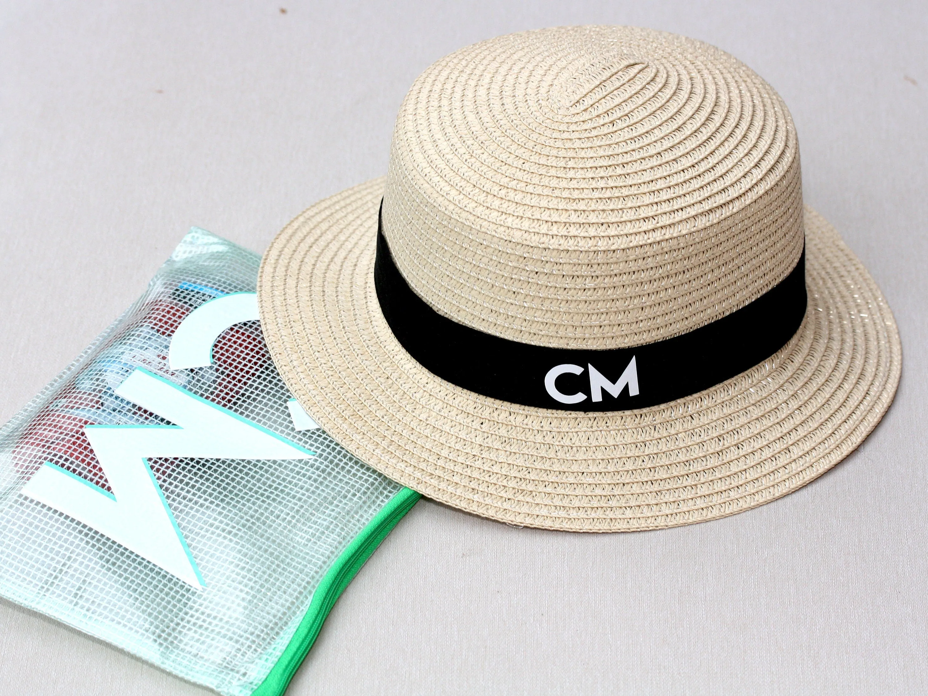 Mrs. Boater Hat