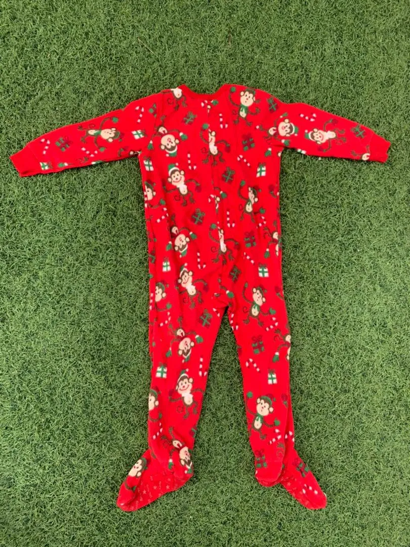 Old navy red overall size 12-24months