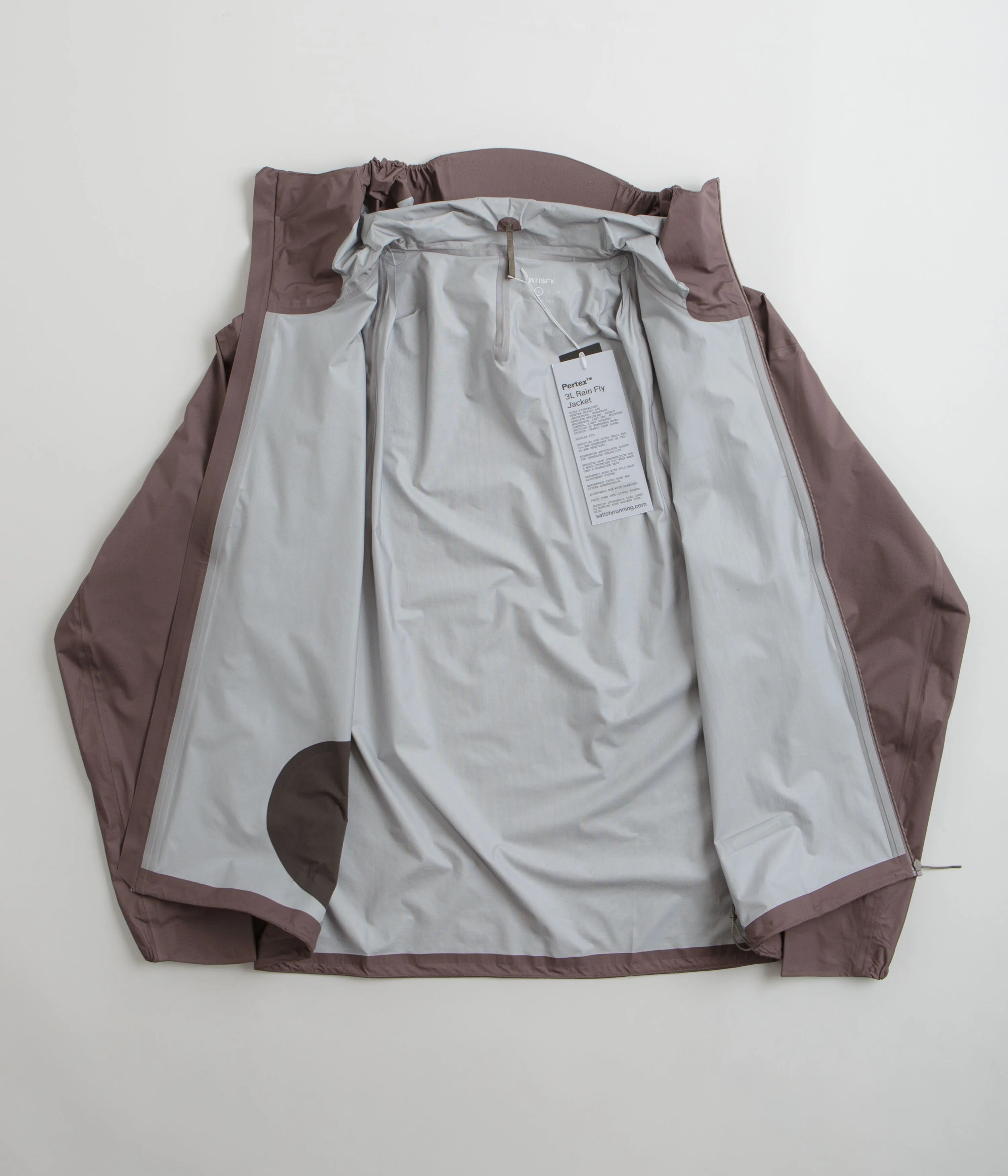 Satisfy Pertex 3L Rain Fly Jacket - Sparrow