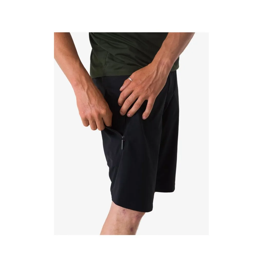 Shorts Rapha Mens Trail - Black/Light Grey