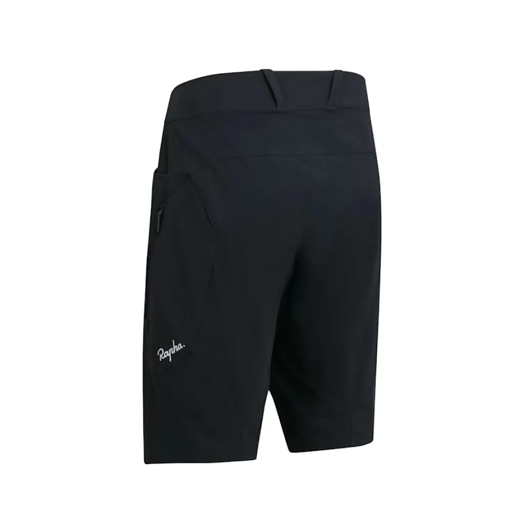 Shorts Rapha Mens Trail - Black/Light Grey
