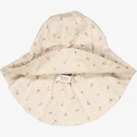Sun Hat Chloè - fossil flowers dot