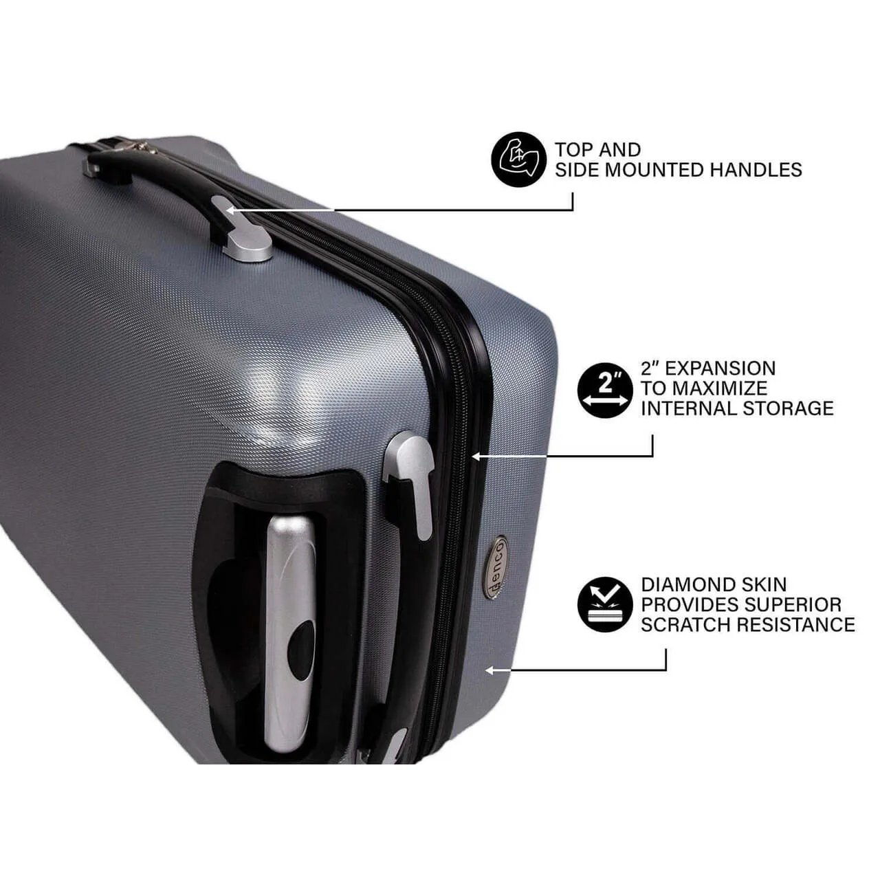 Tampa Bay Lightning Deluxe 2-Piece Backpack and Carry-on Set in Black