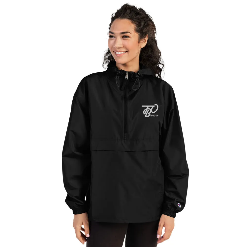 TBO Productions x Champion Super Limited Edition Embroidered Packable Jacket/Windbreaker