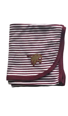 Texas State University Stripe Infant Blanket