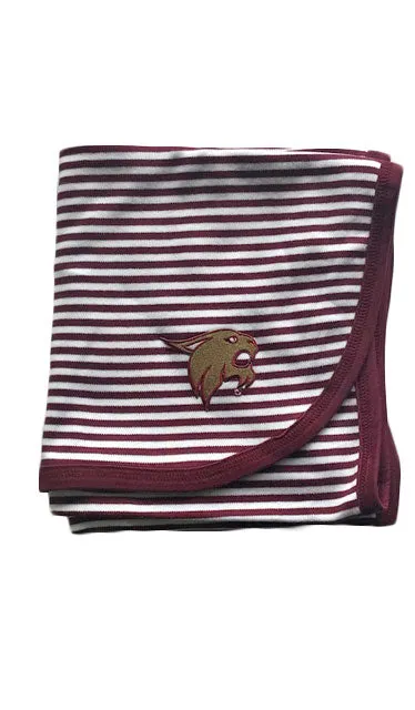 Texas State University Stripe Infant Blanket