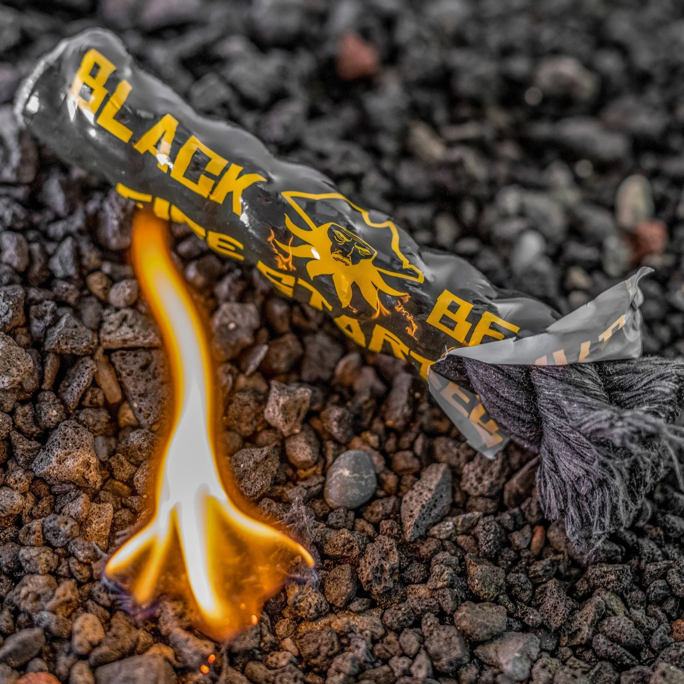 The Black Beard Grab &amp; Go Fire Starter Kit