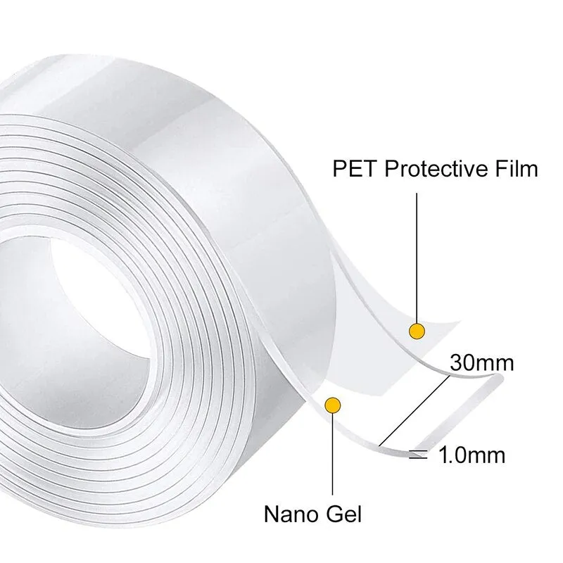 Transparent Double Sided Nano Tape