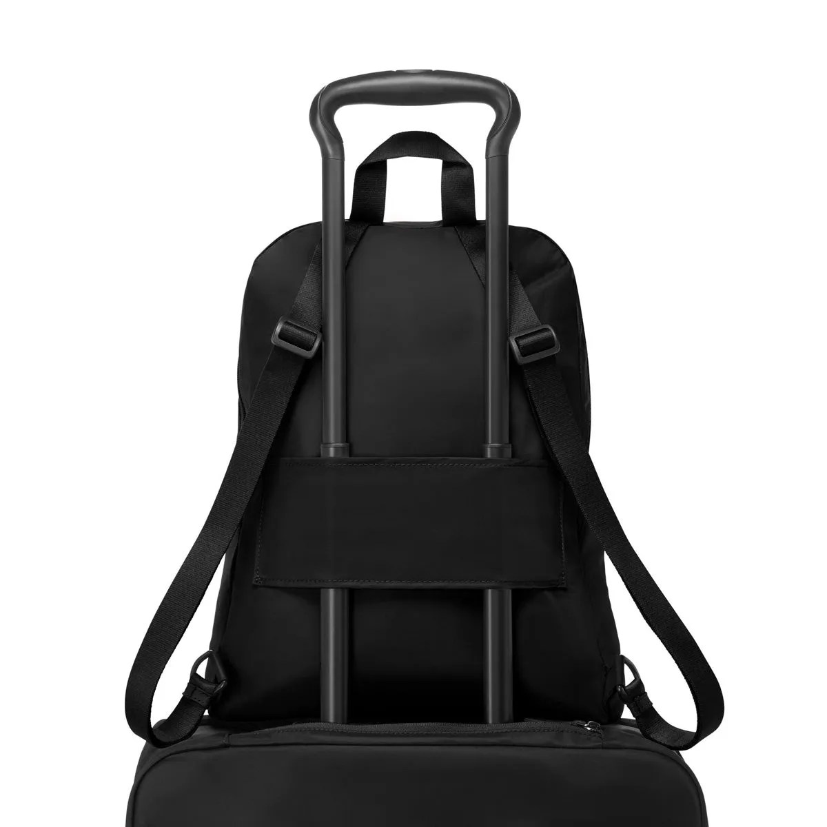 Tumi Voyageur Just In Case Backpack- Black/Gun Metal