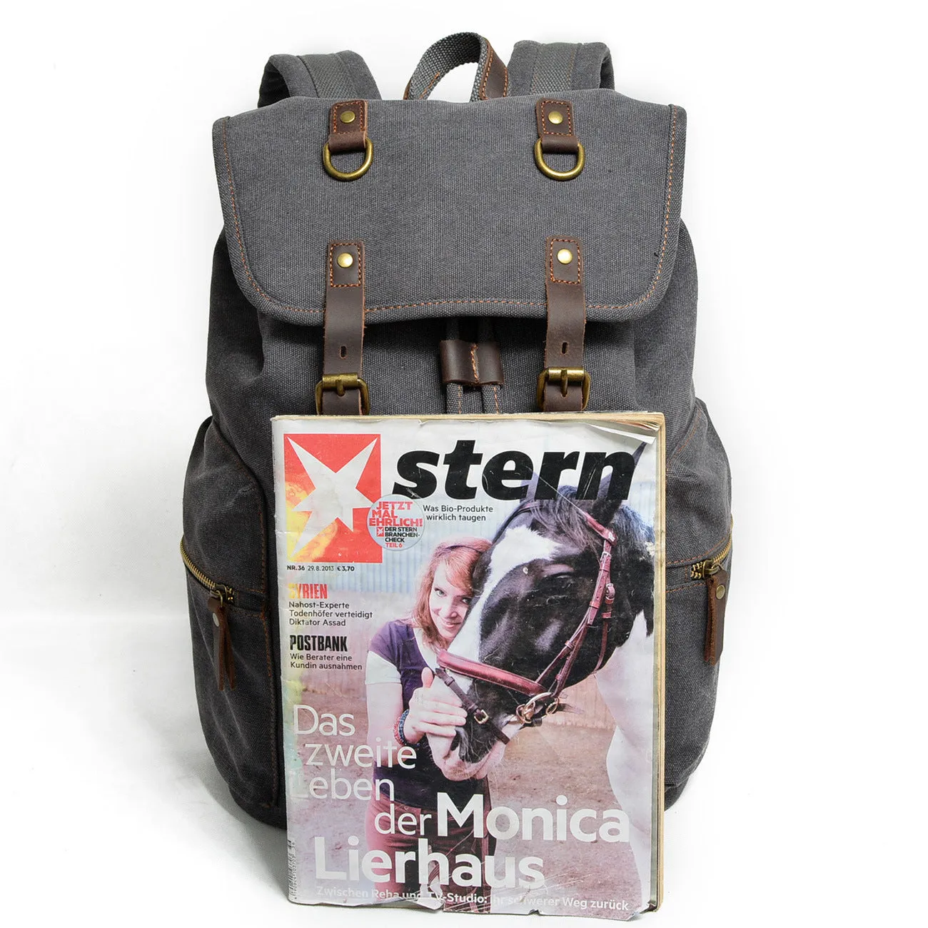 Vintage Backpacks Canvas Daypack #KS6001