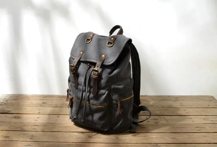 Vintage Backpacks Canvas Daypack #KS6001
