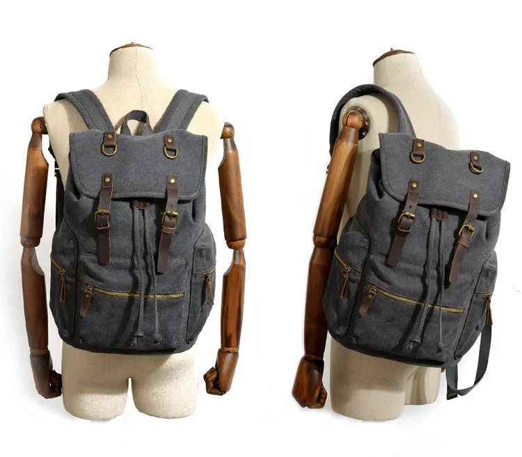 Vintage Backpacks Canvas Daypack #KS6001